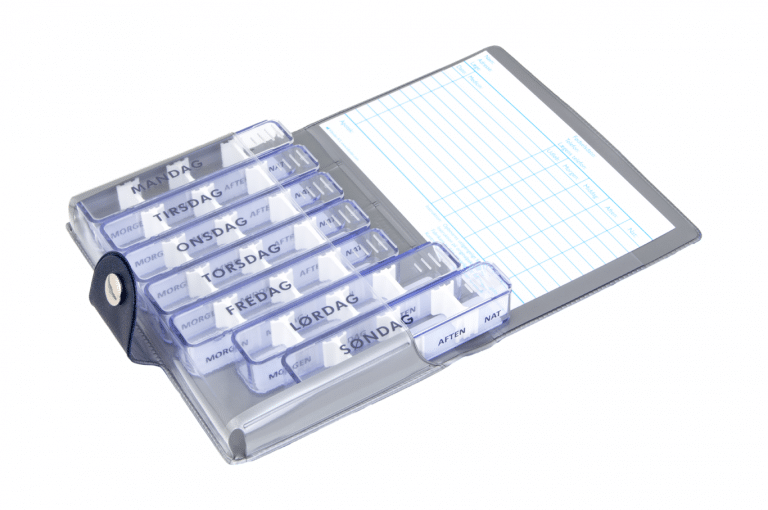 Medidos-DE-No1-Wild-Dark-Blue-Open-pill-dispenser-Kibodan-danish-design