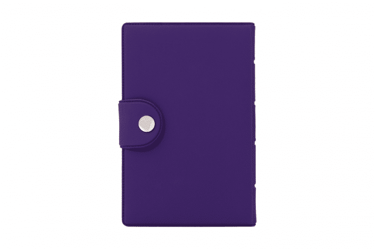 Medidos-XX-No1-Soft-Touch-Purple-Lemon-Closed-pill-dispenser-Kibodan-danish-design