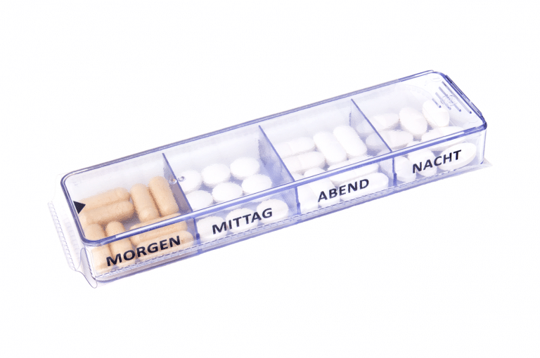 Medimax-DE-No3U-Sleeve-Clear-pill-dispenser-Kibodan-danish-design-B-X1