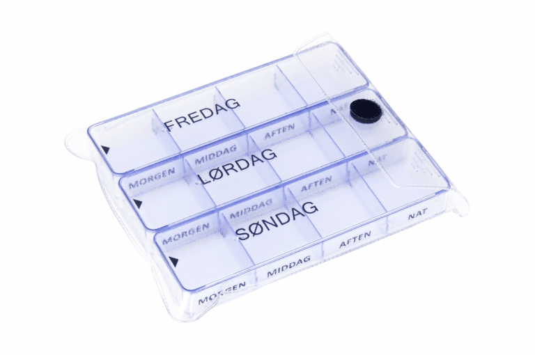 Medimax-DK-No6-Clear-Closeed-pill-dispenser-Kibodan-danish-design