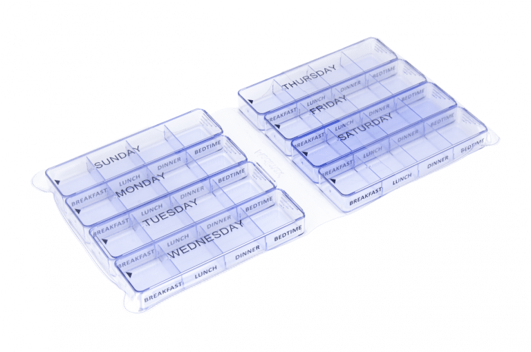 Medimax-GB-No2-Clear-Open-pill-dispenser-Kibodan-danish-design