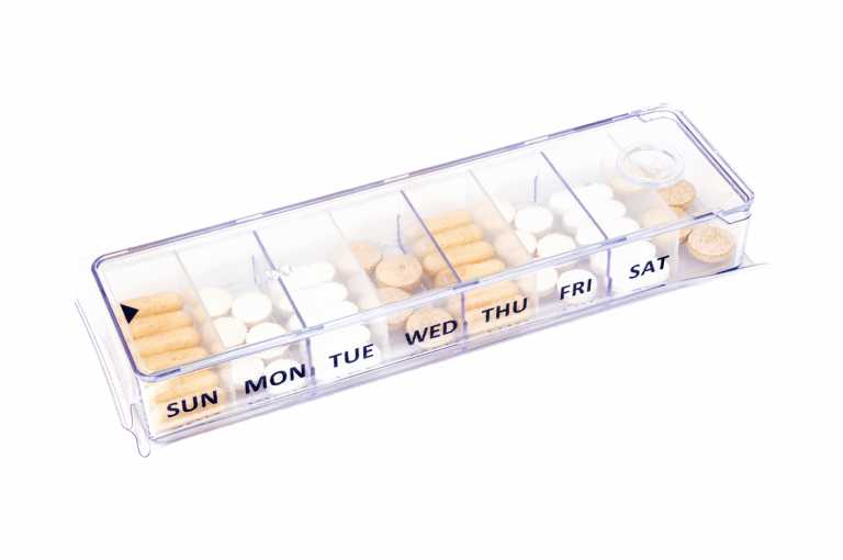 Megamax-GB-No4U-Sleeve-Clear-pill-dispenser-Kibodan-danish-design-B-X1